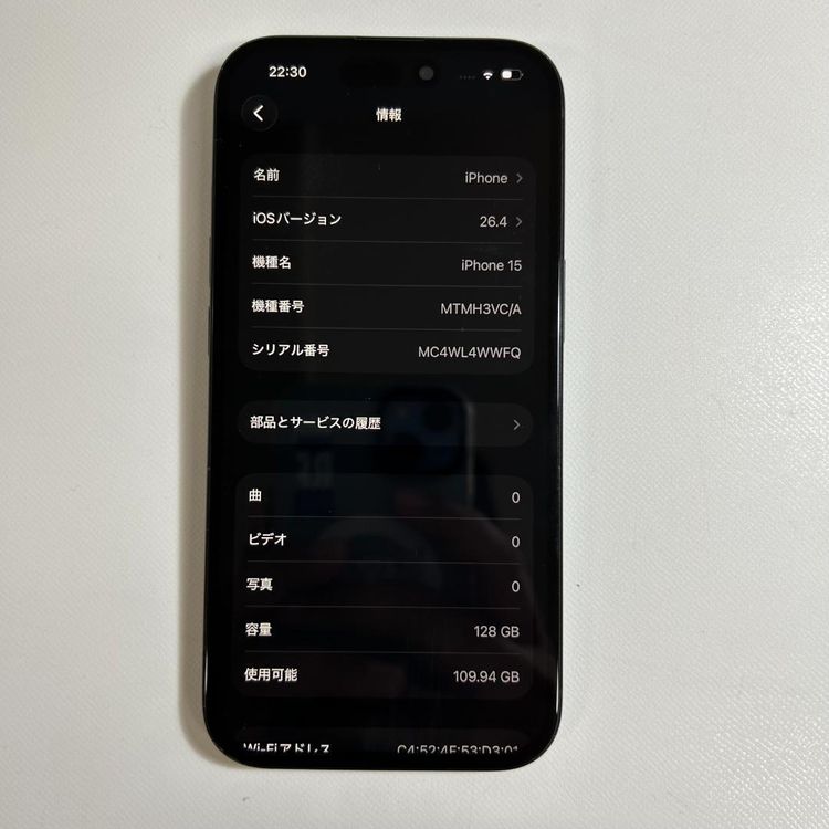 �����ʡ�iPhone 15��128GB��SIM�ե꡼