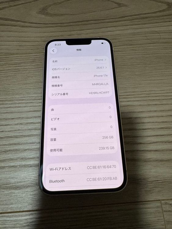 �ڿ���Ʊ�͡�iPhone 17e��256GB��SIM�ե꡼