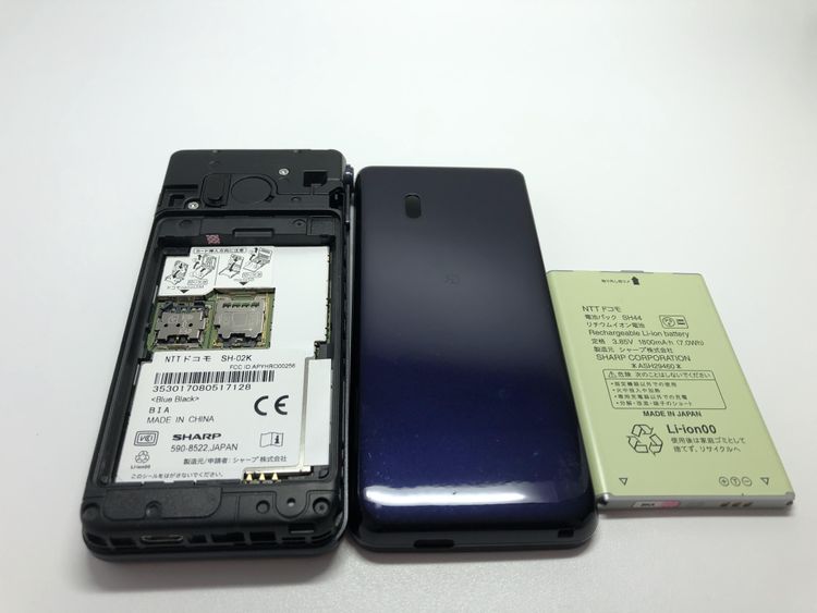 ��Sim���å�����Ѥߡ�SH-02K �����쥹�������� 4G LTE�ڽ���AC�����ץ����դ���