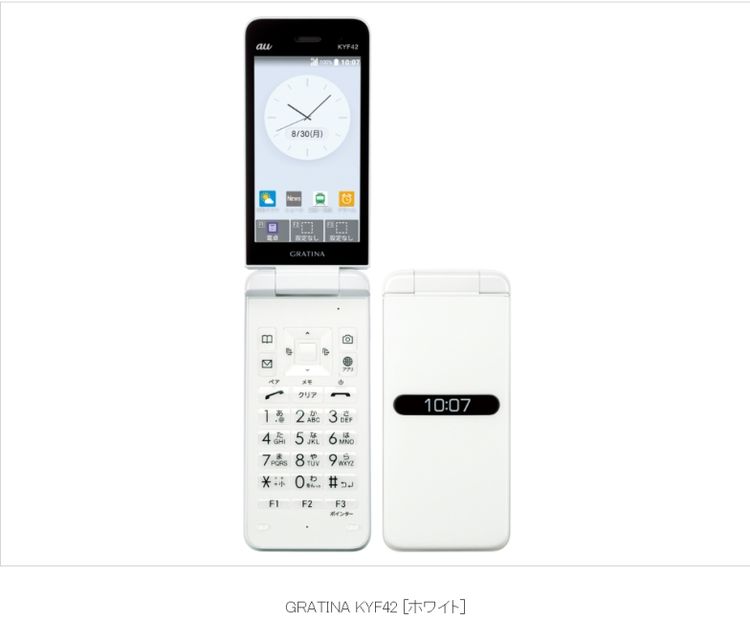 ��Sim�ե꡼��AU GRATINA KYF42���ۥ磻�� 4G LTE���ڽ�����®���Ŵ��դ���