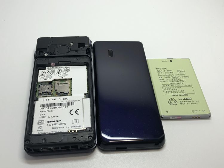 ��Sim���å�����Ѥߡ�SH-02K �����쥹�������� 4G LTE�ڽ���AC�����ץ����դ���