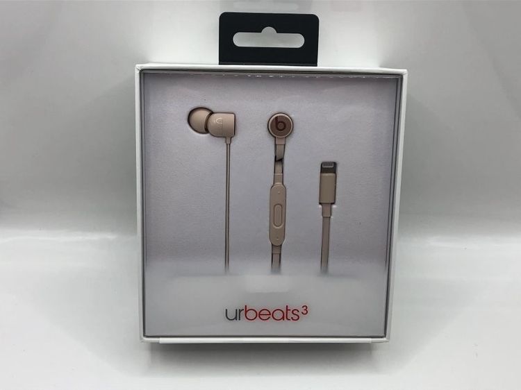 �ڿ���̤���ѡۥ���ۥ� urBeats3 Matte Gold Lightning���ͥ���