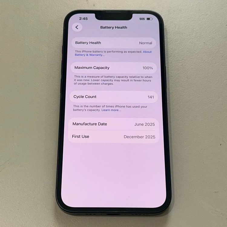 �����Хåƥ꡼100��� iPhone 16e��128GB�� SIM�ե꡼��