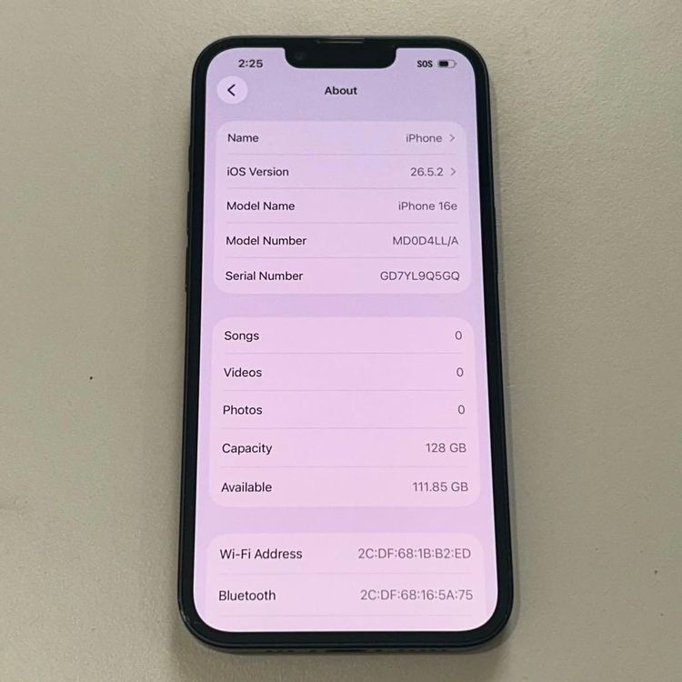 �����ʡ� iPhone 16e��128GB�� SIM�ե꡼��