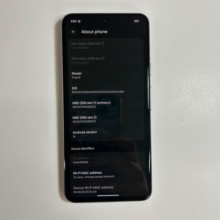 �����ʡ�Google Pixel 8��128GB��SIM�ե꡼��