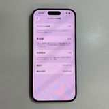 �ڥ���󥯡�iPhone 15 pro��128GB���Хåƥ꡼87%