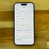 �ڥ���󥯡�iPhone 15 pro��128GB���Хåƥ꡼83%