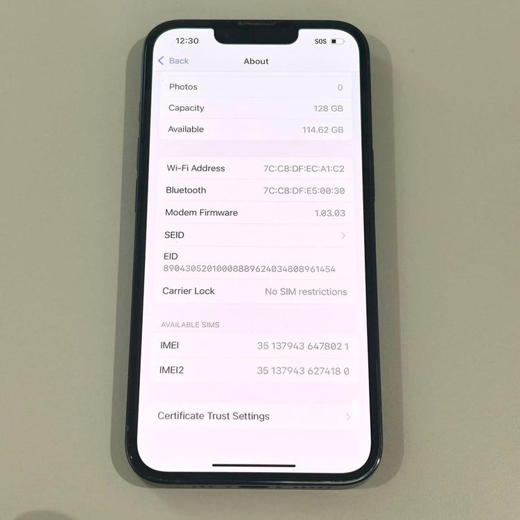 �����ʡ� iPhone 16e��128GB�� SIM�ե꡼��
