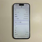�ڥ���󥯡�iPhone 15 pro��128GB���Хåƥ꡼88%
