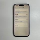 �ڥ���󥯡�iPhone 15 pro��128GB���Хåƥ꡼89%