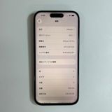 �ڥ���󥯡�iPhone 15 pro��256GB���Хåƥ꡼89%