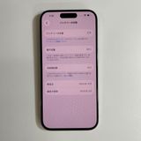 �ڥ���󥯡�iPhone 15 pro��256GB���Хåƥ꡼86%