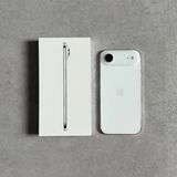 �ڥХåƥ꡼100���iPhone Air 256GB ���饦�ɥۥ磻��SIM�ե꡼