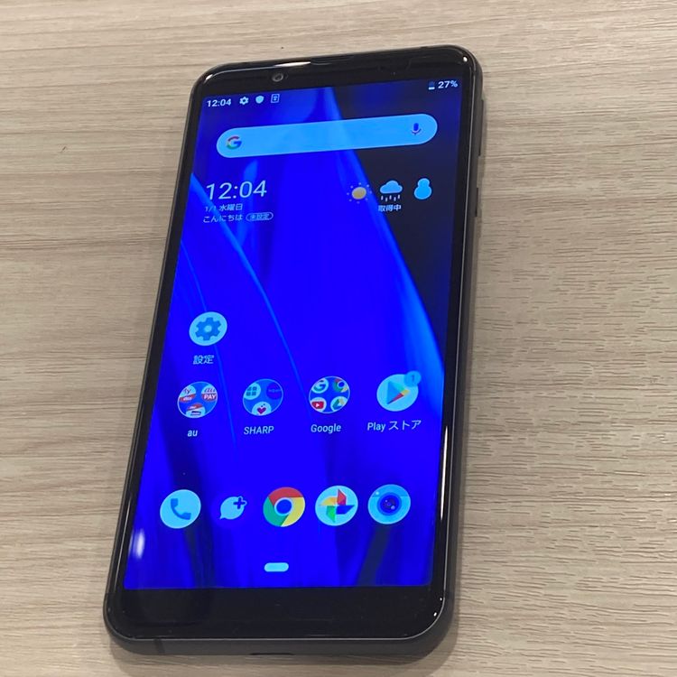 ��Х����� AQUOS sense3 basic  au�ǡ� SIM���å��ʤ� ������Ʊ��