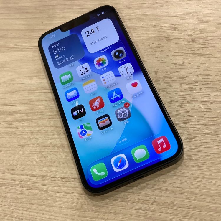 ������� iPhone 14 128GB au�ǡ�Ƚ��SIM�ե꡼ ��Х�����0470